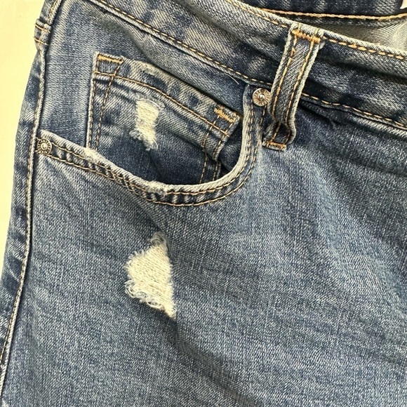 Vintage America Button Fly Classic Denim Jeans Size 6/28 - Picture 3 of 12